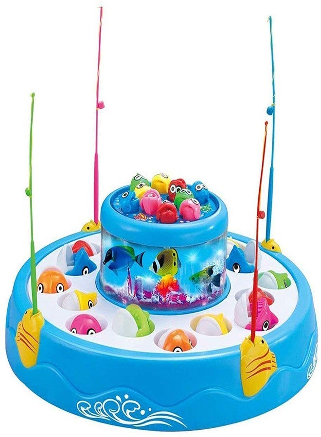 STOFFIER GARTEN TWISHA Enterprise Fish Catching Game for Kids with 26 Fishes and 4 Pods, Includes Music and Lights - Image 1